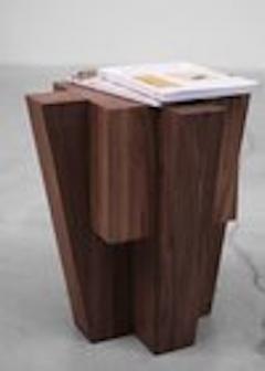  Studio Arno Declercq ARNO DECLERCQ BUNKER SIDE TABLE AMERICAN WALNUT - 2425435