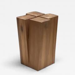  Studio Arno Declercq African Walnut Arno Declercq Four Legs Stool Naturel - 3388287