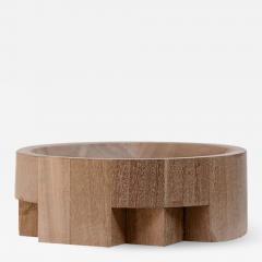  Studio Arno Declercq DISK TRAY AFRICAN WALNUT SIGNED BY ARNO DECLERCQ - 2069928