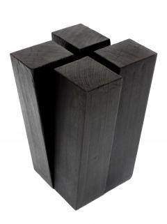  Studio Arno Declercq Studio Arno Declercq Iroko Wood Four Legs Stool or Side Table - 1108973