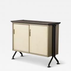  Studio B B P R Steel Cabinet with Sliding Doors by B B P R for Olivetti Italy c 1960 - 4056385