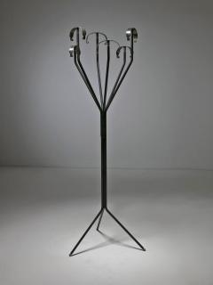  Studio BBPR Erato Metal Coat Rack by BBPR for Artemide Italy 1960s - 4724324