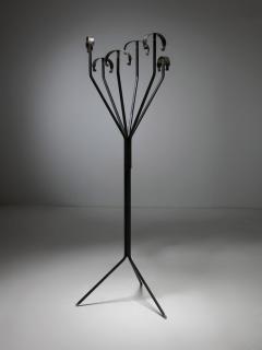  Studio BBPR Erato Metal Coat Rack by BBPR for Artemide Italy 1960s - 4724325