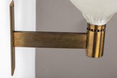  Studio BBPR Large 1960s Studio B B P R Brass Sconces - 884508