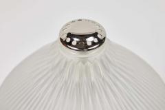  Studio BBPR Large Studio B B P R Polinnia Glass and Chrome Table Lamp c 1964 for Artemide - 1914245