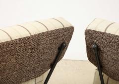  Studio BBPR Rare Pair of Elettra Lounge Chairs by Studio BBPR for Arflex - 2532275