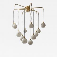  Studio Glustin Alabaster chandelier by Galerie Glustin - 2878504