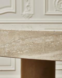  Studio Glustin Dining table in travertine by Galerie Glustin - 2855830