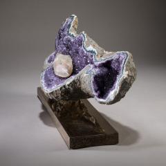  Studio Greytak Amethyst on Bronze Base - 1137740