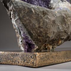  Studio Greytak Amethyst on Bronze Base - 1137744