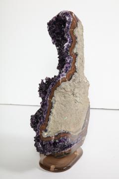  Studio Greytak Amethyst on Glass Cast Base by Studio Greytak - 1436720