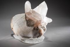  Studio Greytak Himalayan Quartz with Druzy on Crystal Base - 1274907