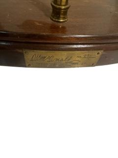  Studio J McDonald ARTIST SIGNED BRASS SCULPTURAL SHARK GROUPER FISH CATCH SCALE LAMP - 4695595