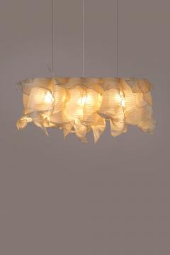  Studio Mirei Modern Fabric Pendant Light Nebula Grande Rectangular 150 cm By Studio Mirei - 3258554