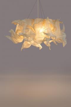  Studio Mirei Modern Fabric Pendant Plain Light Nebula Grande 100cm by Studio Mirei - 3258506