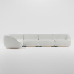  Studio SORS Canap L sofa in white - 1907531
