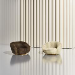  Studio SORS ELF Lounge Chair Angora Brown - 1528552