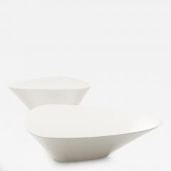  Studio SORS LOUNGE 22 Nesting Coffee Tables in smoothed limestone finish - 2833306