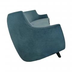  Studio Van den Akker The Anton Curved Sofa in Deep Teal by Van den Akker - 4645826