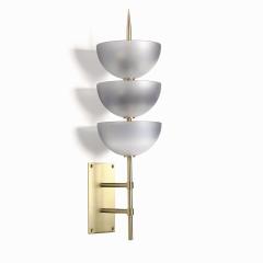  Studio Van den Akker The Small Gilles Wall Sconce with Glass by Seguso - 574931