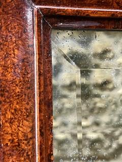  Sue et Mare EXTRAORDINARY ART DECO STYLIZED MODERNIST GILDED FLOWERS TRUMEAU MIRROR - 3678591