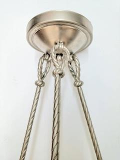  Sue et Mare French Art Deco Alabaster Rope Pendant Chandelier LU161924755463 - 3940621