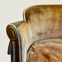 Sue et Mare French Art Deco Small Giltwood Sofa attributed to Sue et Mare circa 1925 - 4370711