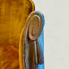 Sue et Mare French Art Deco Small Giltwood Sofa attributed to Sue et Mare circa 1925 - 4370717