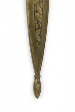 Sue et Mare Pair of French Art Deco Bronze Two Light Wall Sconces by Sue et Mare - 4274665