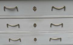  Sue et Mare Sue et Mare superb early Art Deco chest of drawers with silver bronze hardware - 1682579