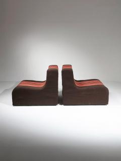  Superstudio Pair of Sofo Lounge Chairs by Superstudio for Poltronova - 4726431