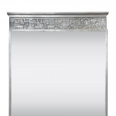  Svenskt Tenn Charming Mirror with Pewter Frame by Nils Fougstedt for Svenskt Tenn - 3344820