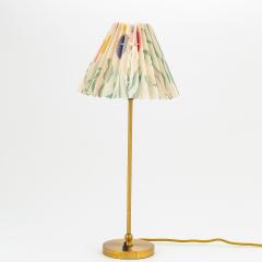  Svenskt Tenn Josef Frank Brass Dressing Lamp with Floral Printed Shade - 2930982