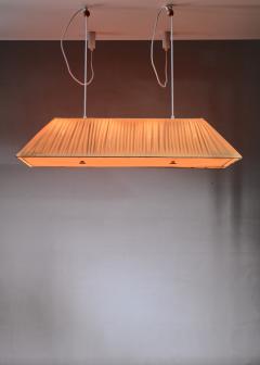  Svenskt Tenn Modernist yellow silk pendant lamp Sweden - 2136851