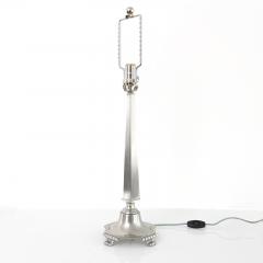 Svenskt Tenn SWEDISH ART DECO PEWTER LAMP BY SVENSKT TENN SIGNED 1933 STOCKHOLM  - 4310651