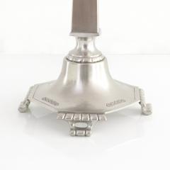 Svenskt Tenn SWEDISH ART DECO PEWTER LAMP BY SVENSKT TENN SIGNED 1933 STOCKHOLM  - 4310653