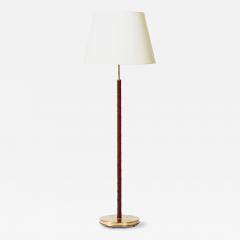  Svenskt Tenn Standing Lamp in Brass and Leather by Josef Frank for Svenskt Tenn - 3383579