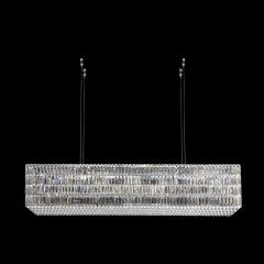  Swarovski Modernist Glitterbox Chandelier in Crystal and Polished Chrome by Swarovski - 3040126