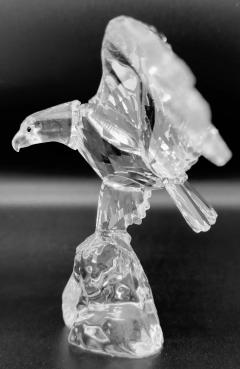  Swarovski Rare Swarovski Crystal Eagle Figurine by Anton Hirzinger Retired - 3576849