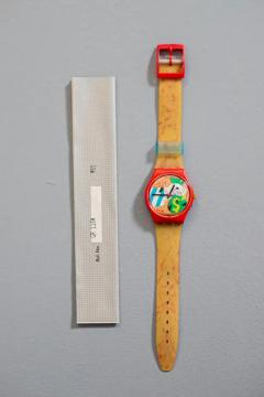  Swatch Vintage Swatch GR116 Collage Dore Year 1993 Original Box - 3640943