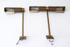  Swisslamps International AG Set of Two Haloprofil Wall Lamps by V Frauenknecht for Swisslamps International - 2033793
