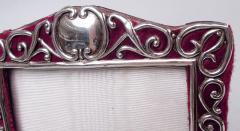  Syner Beddoes Antique English Edwardian Classical Sterling Silver Picture Frame 1901 - 4424413