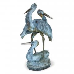  T Canpiola Large bronze figurative sculptural fountain by Canpiola - 2269521