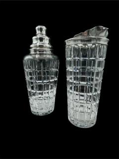  T G Hawkes Co Hawkes Cut Glass Cocktail Shaker Pitcher - 3844155