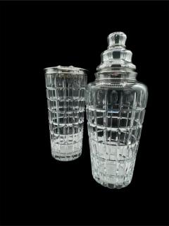  T G Hawkes Co Hawkes Cut Glass Cocktail Shaker Pitcher - 3844183