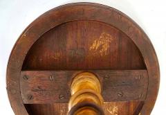  T G Seddon English Mahogany Inlaid Birdseye Maple Occasional Table by Seddons circa 1840 - 4655002