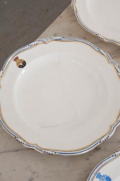  T Goode Company London Set of Six 19th Century Minton China Dinner Plates - 1277797
