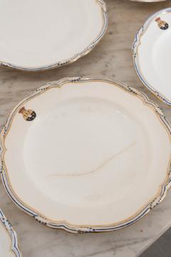  T Goode Company London Set of Six 19th Century Minton China Dinner Plates - 1277798