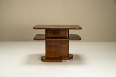  T Woonhuys Art Deco Streamline Modern Style Side Table by t Woonhuys Netherlands 1930s - 3097335