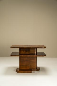  T Woonhuys Art Deco Streamline Modern Style Side Table by t Woonhuys Netherlands 1930s - 3097338
